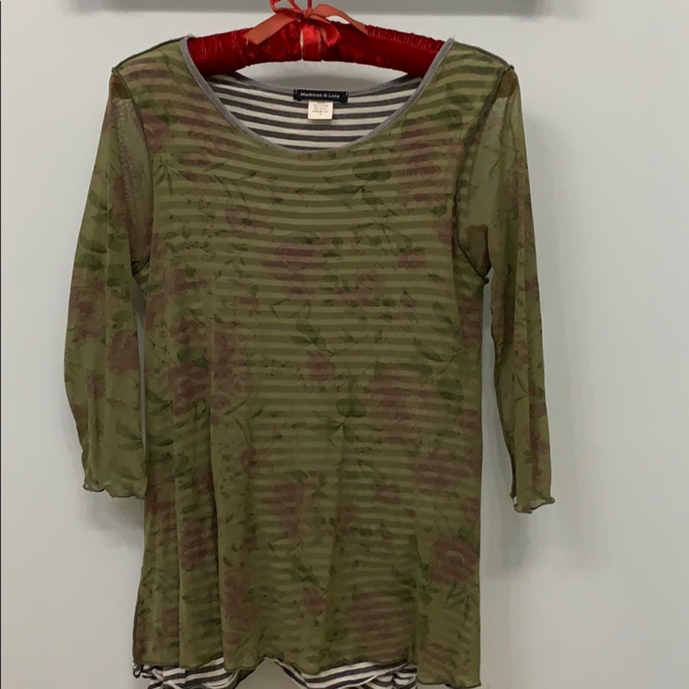 Anthropologie top by Madison & Lola